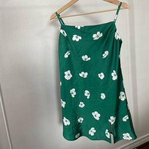 Princess Polly green slip dress- never worn out of the house